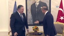 Dışişleri Bakanı Mevlüt Çavuşoğlu, ABD'li Mevkidaşı Pompeo ile Görüştü