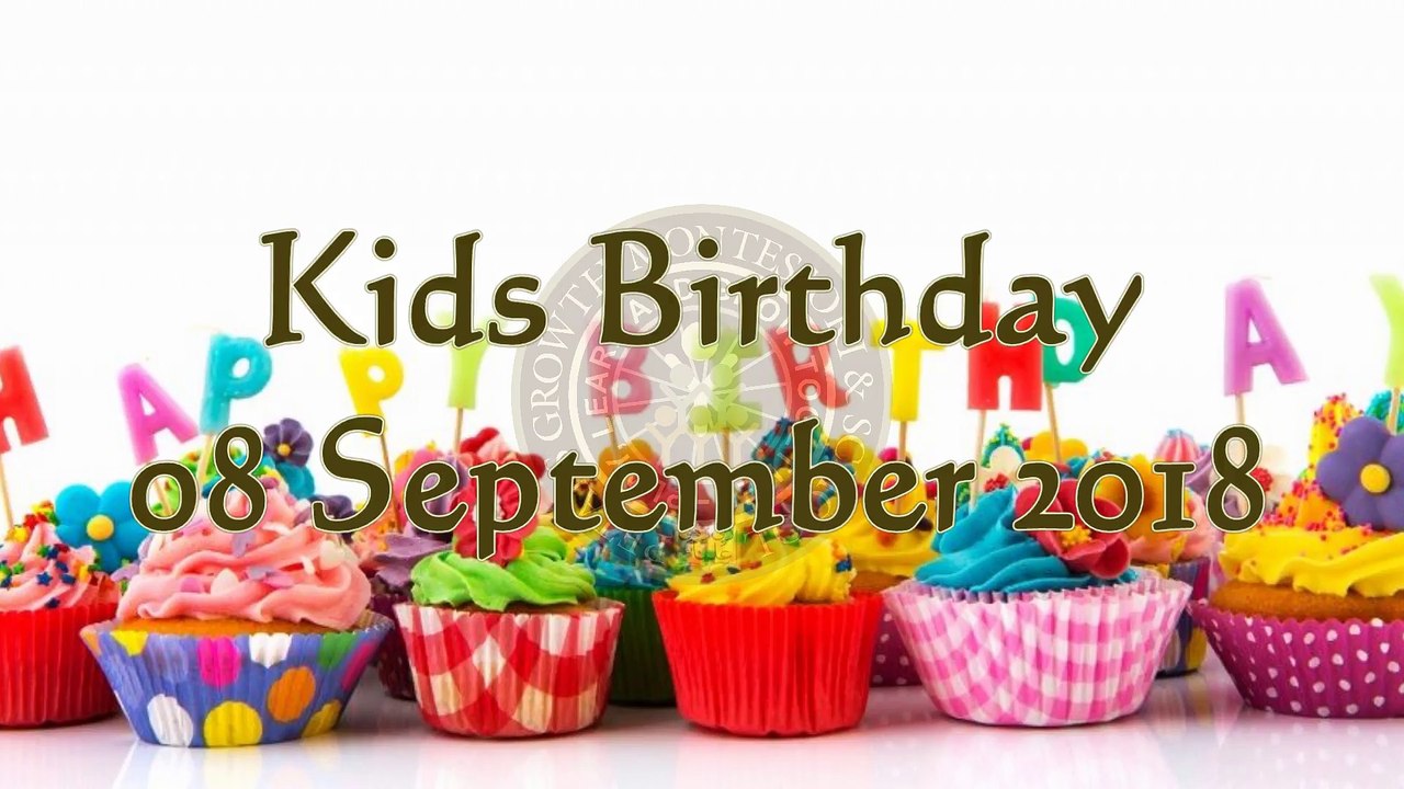 Kids Birthday 06 September 2018 PGMS