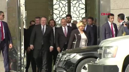 Dışişleri Bakanı Çavuşoğlu ile Pompeo Görüştü-2