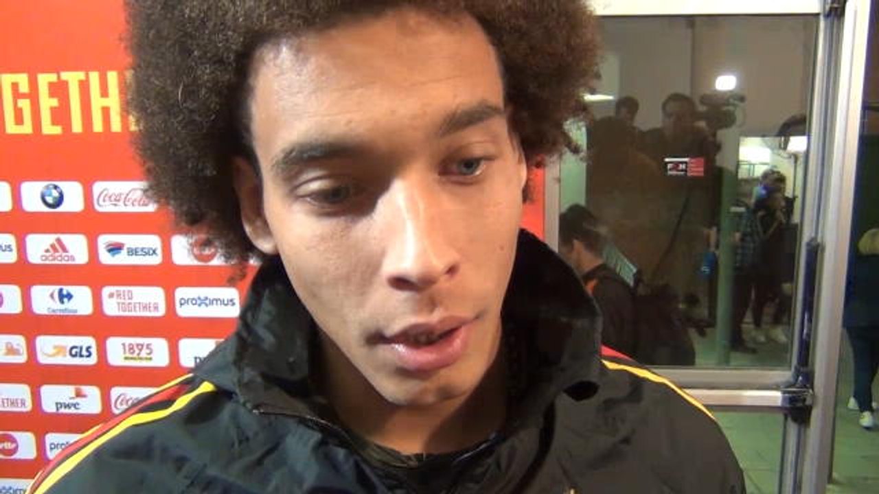 Belgique - Witsel : "On n'a rien lâché"