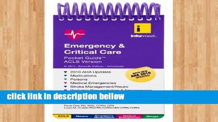 Review  Emergency   Critical Care Pocket Guide, ACLS Version