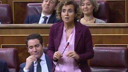 La "performance" de Dolors Montserrat