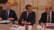 Emmanuel Macron accueille ses nouveaux ministres: 