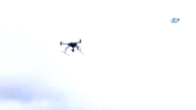 Karadeniz Sahil Yolu'nda 'Drone' ile Trafik Denetimi