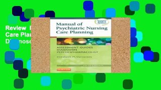 Review  Manual of Psychiatric Nursing Care Planning: Assessment Guides, Diagnoses,