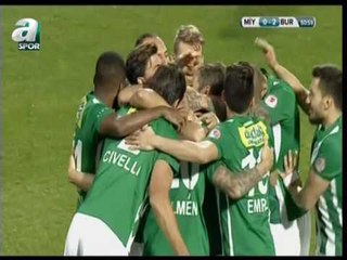 ZTK MERSİN İY 0-5 BURSASPOR MAÇ ÖZETİ (27.01.2015)