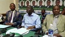 PF SECRETARY GENERAL HON. DAVIES MWILA ADDRESSES THE MEDIA We are streaming live from the Patriotic Front -PF- Party Headquarters here in Lusaka where the Sec