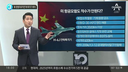 ‘美 항행자유작전’에 폭격기 배치