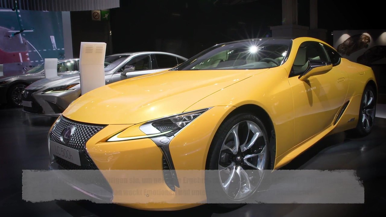 Lexus LC Yellow Edition - Brillanz in Bewegung