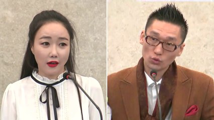 낸시랭 "남편이 협박 영상물로 위협"...남편 "사실 아냐" / YTN