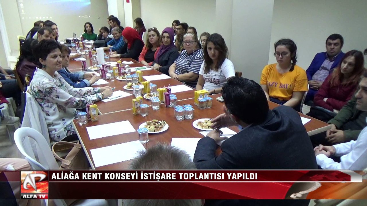 Aliağa Kent Konseyi İstişare Toplantısı Yapıldı