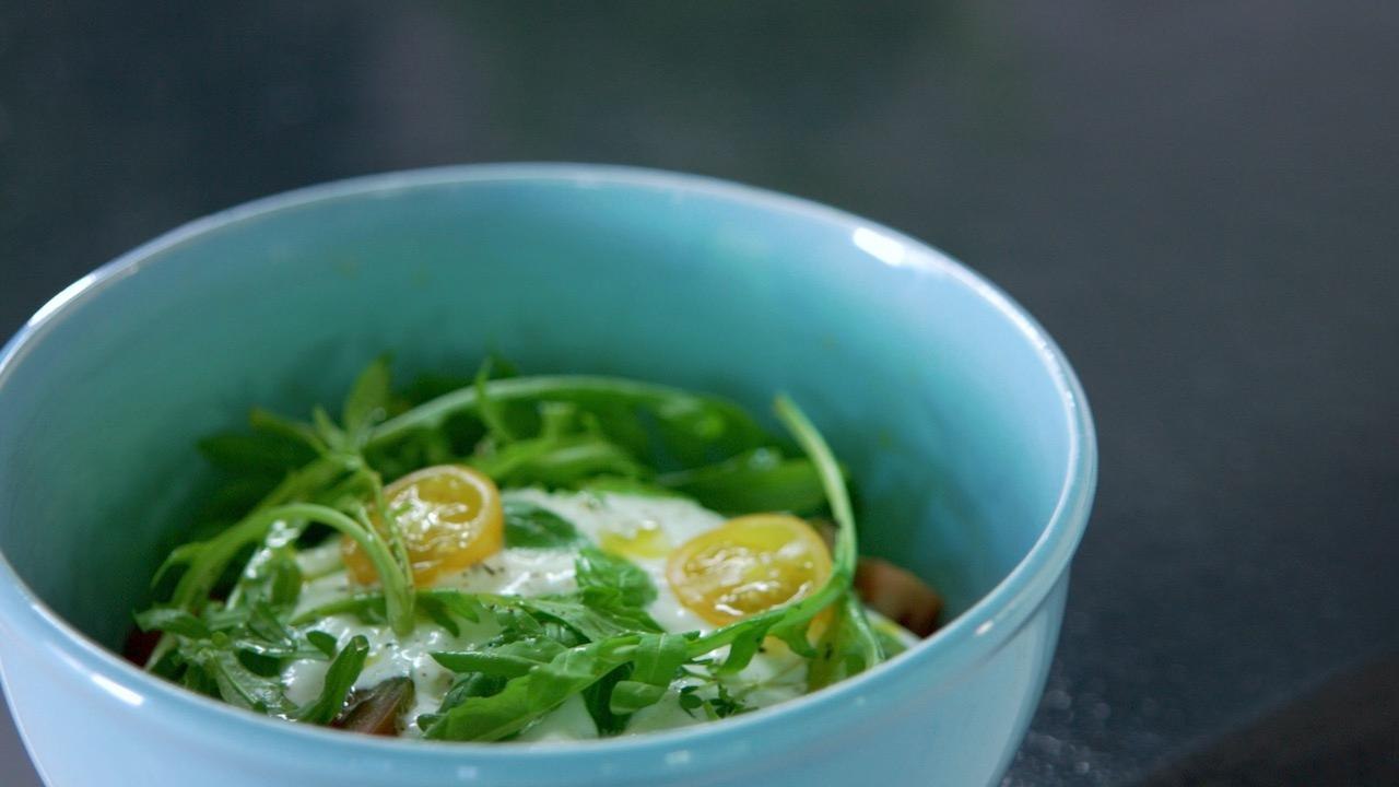 Leichter und köstlicher Tomatensalat