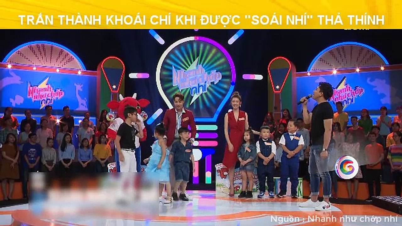 Trấn Thành thích thú khi được soái nhí thả thính