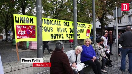 Les retraités en colère descendent dans la rue