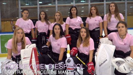 Las deportistas españolas se unen contra el cáncer de mama