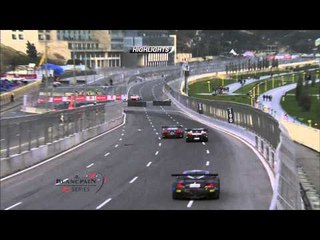 Blancpain Sprint Series - Baku - Qualifying Race - Short Highlights.
