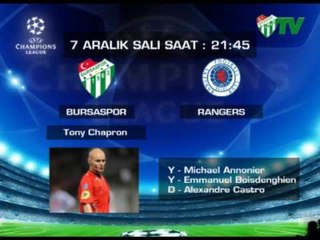 Rangers Maçına Fransız Hakem (05.12.2010)
