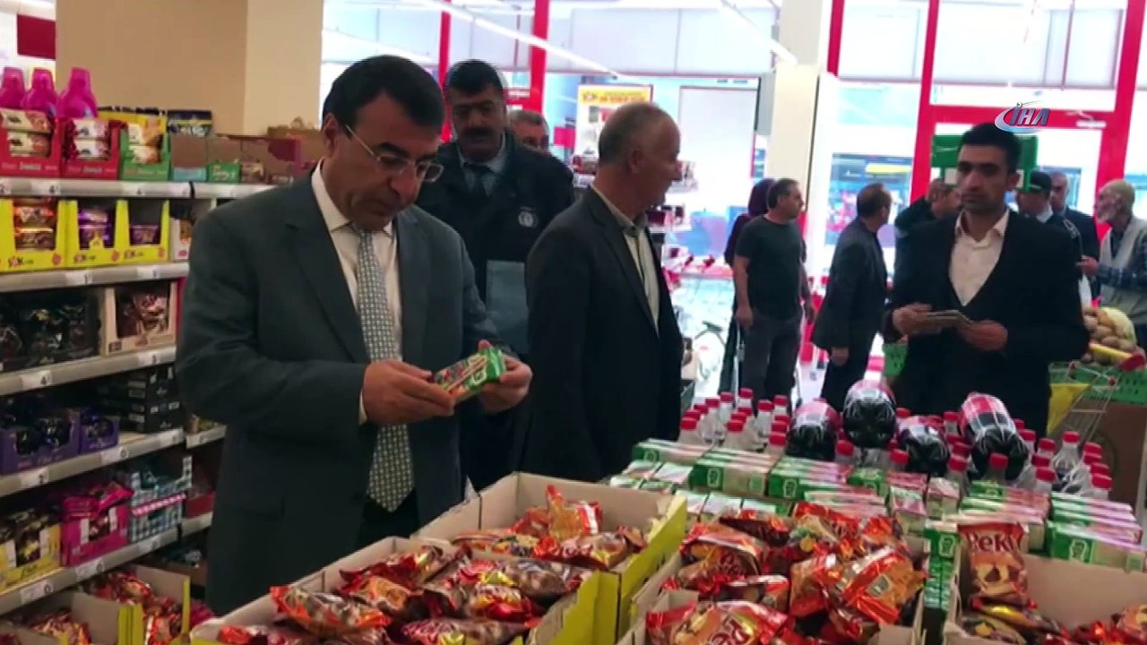 Sarıkamış Belediye Başkanı Toksoy esnafları denetledi
