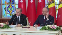 Erdoğan-Dodon ortak basın toplantısı - KİŞİNEV