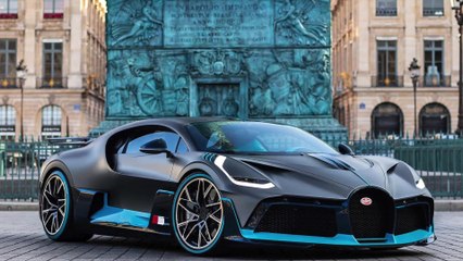 The new Bugatti Divo in Paris