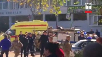 انفجار در یک آموزشگاه در شبه جزیره کریمه ۱۹ کشته بر جا گذاشت