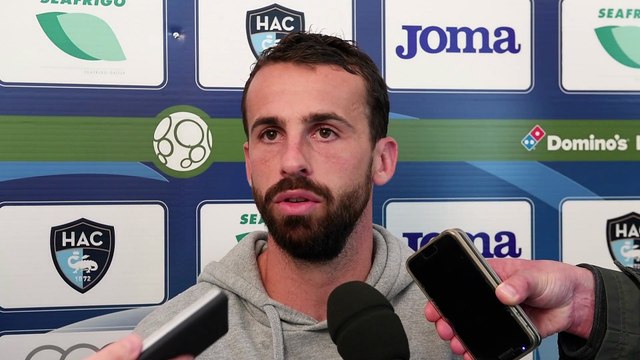 Avant AC Ajaccio - HAC, interview d'Alexandre Bonnet