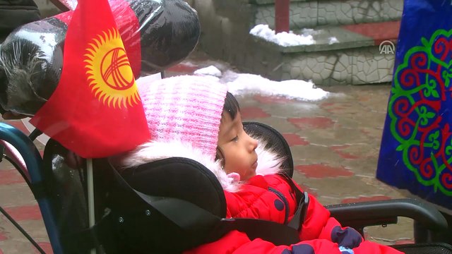 TİKA'dan Kırgızistan'a tekerlekli sandalye desteği - BİŞKEK