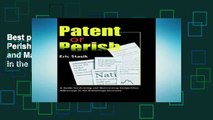 Best product  Patent or Perish, a Guide for Gaining and Maintaining Competitive Advantage in the