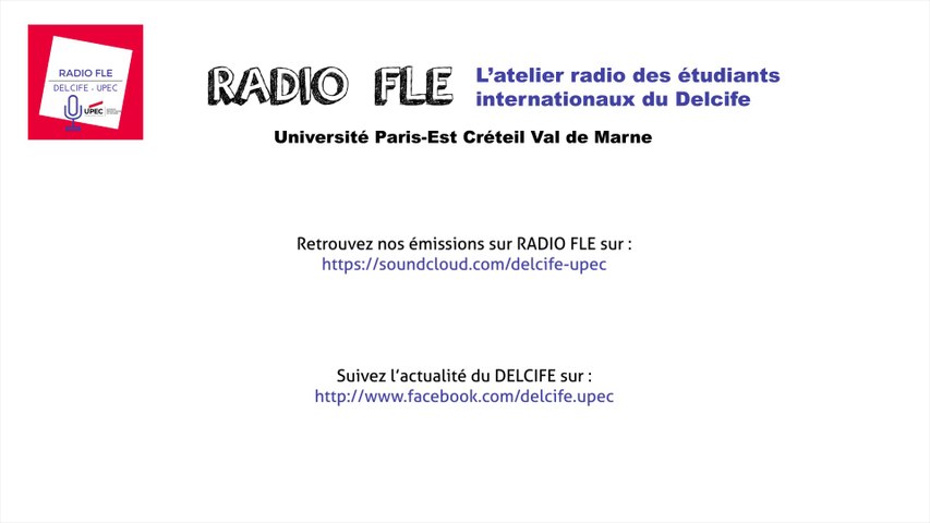 UPEC - Ateliers Radio FLE - Vidéo Dailymotion