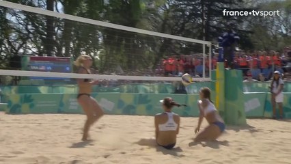 JOJ / Beach-volley : Norvège et USA se livrent un vrai duel !!