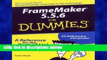 D.O.W.N.L.O.A.D [P.D.F] Framemaker 5.5.6 For Dummies [A.U.D.I.O.B.O.O.K]