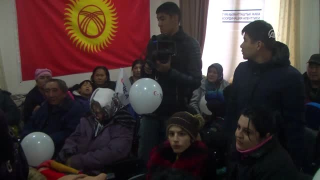 Tika'dan Kırgızistan'a Tekerlekli Sandalye Desteği - Bişkek