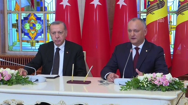 Moldova Cumhurbaşkanı Dodon - KİŞİNEV
