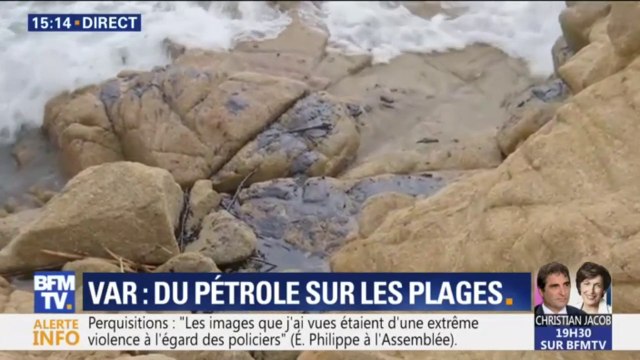 Mobilisation dans le Var pour dépolluer les plages souillées par le pétrole