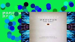 [P.D.F] Oedipus the King [E.P.U.B]