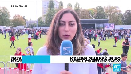 Kylian Mbappe gets hero''s welcome during hometown visit