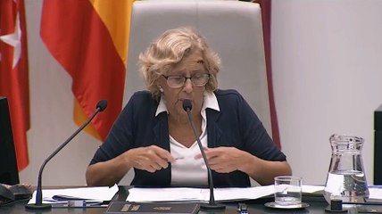 Carmena invitando al Comité Especial de Limpieza