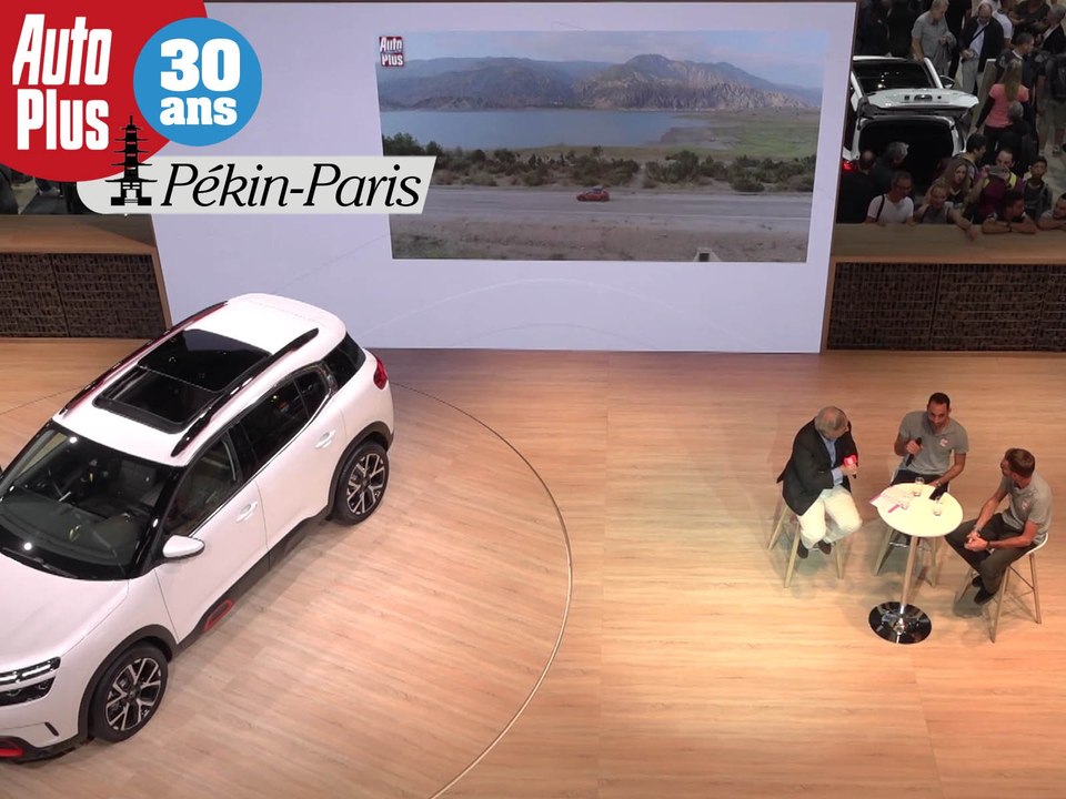Pékin-Paris 2018 : L'équipage Auto Plus réagit sur le stand Citroën [Replay]