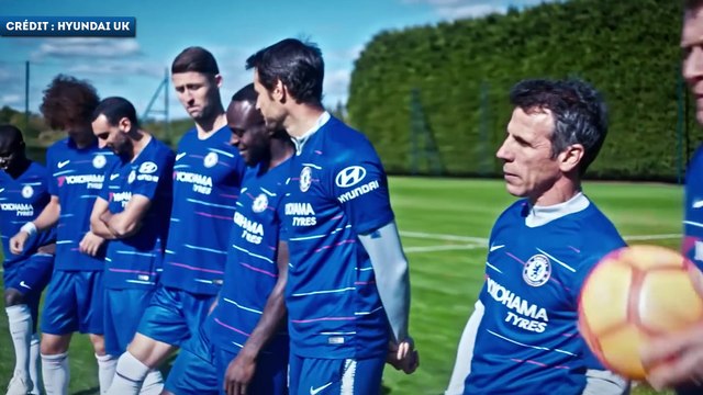 Quand N’Golo Kanté, David Luiz et Gianfranco Zola relèvent un challenge foot contre le cancer