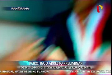 Keiko bajo arresto: por dinero de Odebrecht para campaña y falsos aportantes