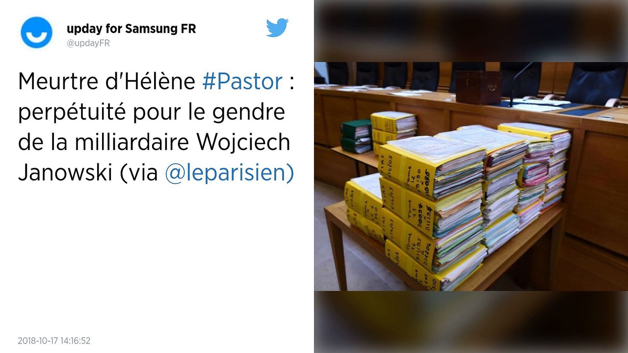 Procès Pastor. Le gendre Wojciech Janowski condamné à la perpétuité.