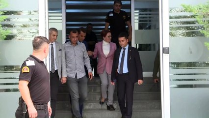 Akşener 'sanık' sıfatıyla savunma yaptı - ANKARA