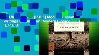 D.O.W.N.L.O.A.D [P.D.F] Mod Lib Essential Writings Of Emerson (Modern Library Classics) [E.P.U.B]