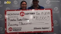 Montana Woman Buys Lottery Ticket with $50 Tip, Wins $70,000