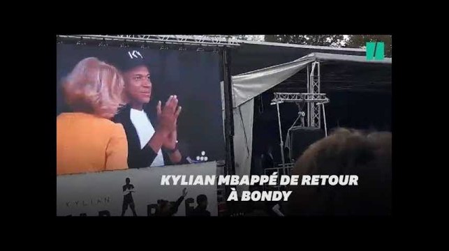 Mbappé de retour à Bondy pour la première fois depuis le Mondial