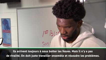 NBA - Embiid : ''Quelle rivalité ? Boston nous botte sans arrêt les fesses''