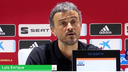 Enrique, takımından memnun