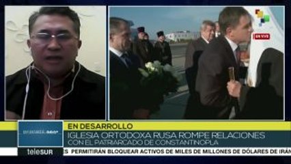 Iglesia ortodoxa rusa rompe con el Patriarcado de Constantinopla
