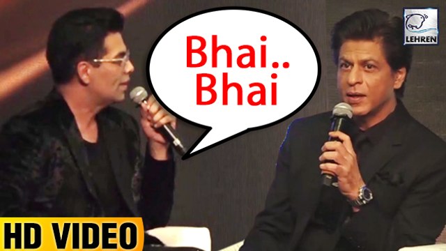 Karan Johar Clarifies Relationship Status By Calling Shah Rukh Khan Bhai