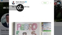 Pedro Sánchez vuelve a utilizar a los niños para promocionar las medidas de su Gobierno